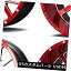 ͢ۥ 24x14 AX AX2.2 8x170 -76ǥåɥߥɥۥॻåȡ4 24x14 AXE AX2.2 8x170 -76 Candy Red Milled Wheels Rims Set(4)