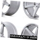 海外輸入ホイール 19x9.5 / 19x10.5 Ferrada FR3 5x112 30/25マシンシルバークロームリップホイールセット(4) 19x9.5...