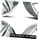 海外輸入ホイール 22x9 MKW M124 6x5.5 / 6x139.7 18クロームホイールリムセット(4) 22x9 MKW M124 6x5.5/6x...