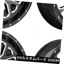 海外輸入ホイール 22x12 Fuel Titan D588 8x180 -44ブラックミルドホイールリムセット(4) 22x12 Fuel Titan D58...
