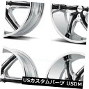 海外輸入ホイール 22x9 Helo HE891 6x120 / 6x5.5 10クロームホイールリムセット(4) 22x9 Helo HE891 6x120/...
