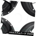 海外輸入ホイール 20x12 Fuel Maverick D537 5x5 / 5x127 / 5x13 5 -44ブラックマシニングホイールリムセット(4) ...