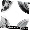 海外輸入ホイール 20x10燃料クランクD516 8x180 -12クロームホイールリムセット（4） 20x10 Fuel Krank D516 8x180 -12 Chrome Wheels Rims Set(4)