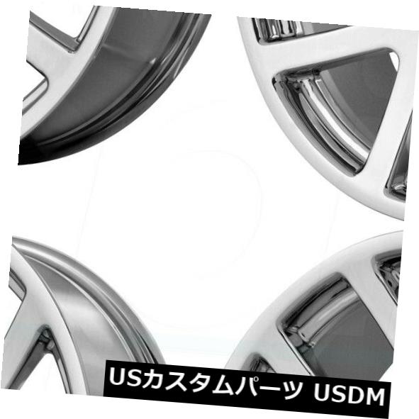 海外輸入ホイール 22x9 OE Creations PR107フィットダッジラム5x115 18クロームホイールリムセット（4） 22x9 OE Creations PR107 fit Dodge Ram 5x115 18 Chrome Wheels Rims Set(4)