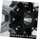 海外輸入ホイール 22x10 Moto Metal MO970 8x180 -18ガンメタルブラックホイールリムセット(4) 22x10 Moto Metal ...