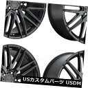 海外輸入ホイール 22x9ニッチアンツィオM164 5x120 38グロスブラックホイールリムセット(4) 22x9 Niche Anzio M164 5x12...
