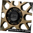 海外輸入ホイール 20x9 XD XD135グレネード6x5.5 / 6x139.7 18ブロンズブラックリップホイールリムセット(4) 20x9 XD XD1...