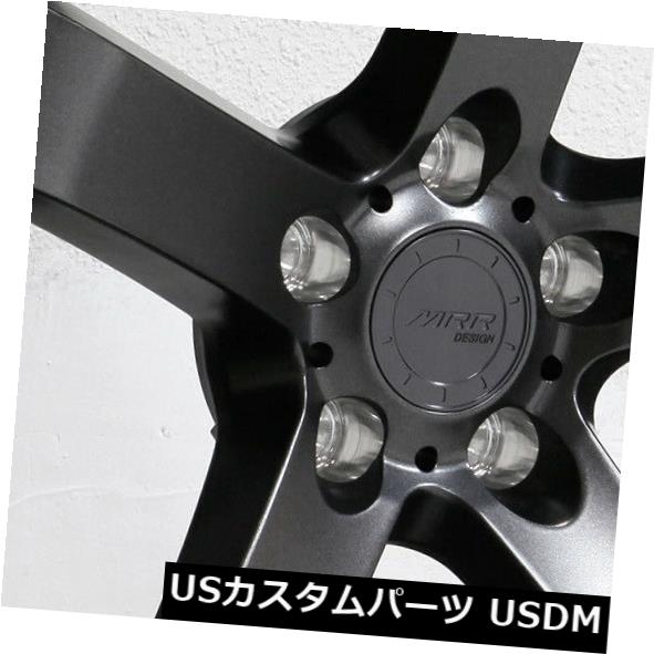 海外輸入ホイール 20x9 MRR VP5 5x108 40ガンメタルホイールリムセット（4） 20x9 MRR VP5 5x108 40 Gun Metal Wheels Rims Set(4)(2)