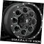 ͢ۥ 20x9 ET20 Fuel D525 Revolver 8x165.1֥åߥɥ4ĥåȡ 20x9 ET20 Fuel D525 Revolver 8x165.1 Black Milled Rims (Set of 4)