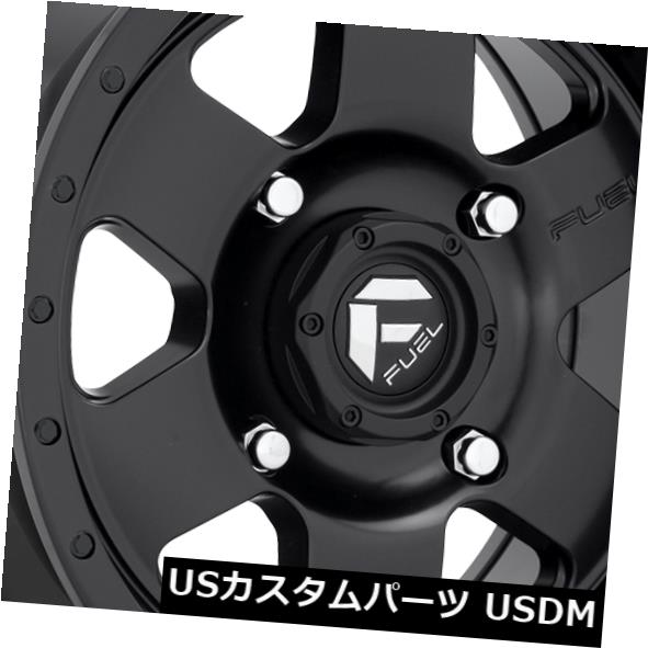 ͢ۥ 15x7 ET13 Fuel D618 Podium 4x156ޥåȥ֥åۥ4ĥåȡ 15x7 ET13 ...