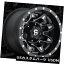 ͢ۥ 15x10 ET-43ե塼D567׻5x139.7֥åߥɥۥ4ĥåȡ 15x10 ET-43 Fuel D567 Lethal 5x139.7 Black Milled Wheels (Set of 4)