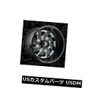 海外輸入ホイール 20x12 ET-43 Fuel D582 Turbo 8x165.1 Black Milled Wheels(4個セット) 20x12 ET-43 Fuel D582 Turbo 8x165.1 Black Milled Wheels (Set of 4)(2)