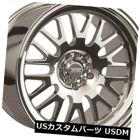 海外輸入ホイール 17X8F / 17X9R +25/25 XXR 531 5x100 / 5x114.3プラチナホイール（4個セット） 17X8F/17X9R +25/25 XXR 531 5x100/5x114.3 Platinum Wheels (Set of 4)
