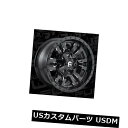 海外輸入ホイール 17x9 ET-12燃料D595スレッジ5x139.7 / 5x150ブラックミルドリム(4個セット) 17x9 ET-12 Fuel D59...