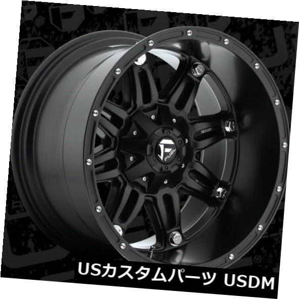 ͢ۥ 22x12 ET-44ǳD531ͼ5x139.7 / 5x150ޥåȥ֥å4ĥåȡ 22x12 ET-44 Fuel D531 Hostage 5x139.7/5x150 Matte Black Rims (Set of 4)