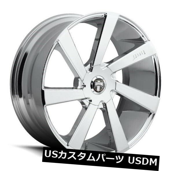 海外輸入ホイール 22x9.5 ET30ダブS132ディレクタ6x135 / 6x139.7クロームホイール（4個セット） 22x9.5 ET30 Dub S132 Directa 6x135/6x139.7 Chrome Wheels (Set of 4)