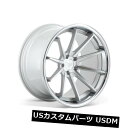 海外輸入ホイール Ferrada FR4 20x11.5 5x114 ET25マシンシルバーホイール（4個セット） Ferrada FR4 20x11.5 5x114 ET25 Machine Silver Wheels (Set of 4)