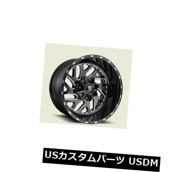 ͢ۥ 20x8.25ե塼D581 8x210 ET104.8֥å4ĥåȡ 20x8.25 FUEL D581 8x210 ET104.8 Black Rims (Set of 4)