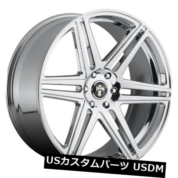 海外輸入ホイール 22x9.5ダブスキルズS122 6x5.5 ET30クロームホイール（4個セット） 22x9.5 Dub Skillz S122 6x5.5 ET30 Chrome Wheels (Set of 4)