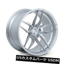 海外輸入ホイール 20x9 Ferrada Forge8 FR5 5x115 +15マシンシルバーホイール（4個セット） 20x9 Ferrada Forge8 FR5 5x115 +15 Machine Silver Wheels (Set of 4)