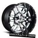 海外輸入ホイール 20x10燃料D270スレッジ6x135 / 6x139.7 ET-18クロームリム(4個セット) 20x10 Fuel D270 Sledg...