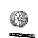 海外輸入ホイール 20x11.5 Ferrada FR2 5x114 ET15マシンシルバーホイール（4個セット） 20x11.5 Ferrada FR2 5x114 ET15 Machine Silver Wheels (Set of 4)