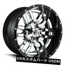 海外輸入ホイール 22x12フューエルD270 6x135 / 5.5 ET-44クロームホイール(4個セット) 22x12 FUEL D270 6x135/5...