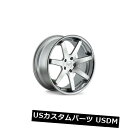 海外輸入ホイール 20x9 / 20x10.5 Ferrada FR1 5x114 +15/15マシンシルバーホイール（4個セット） 20x9/20x10.5 Ferrada FR1 5x114 +15/15 Machine Silver Wheels (Set of 4)