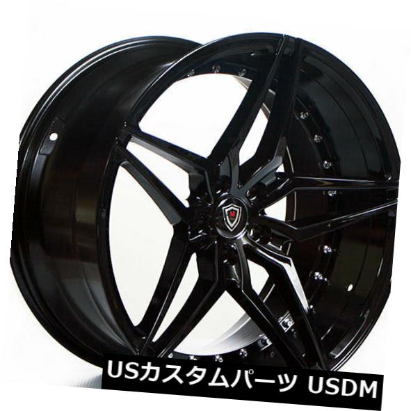 海外輸入ホイール 20 "Marquee Wheels 3259 Black Concave Rims Fit Lexus IS250 20" Marquee Wheels 3259 Black Concave Rims fit Lexus IS250