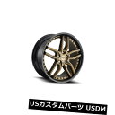 海外輸入ホイール 20x9ニッチリムM195メトス5x115 ET18ブロンズリム 4個セット 20x9 Niche Rims M195 Methos 5x115 ET18 Bronze Rims Set of 4 