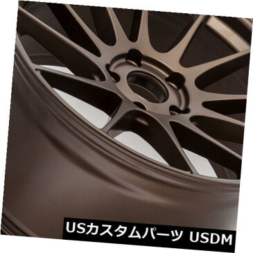 海外輸入ホイール Ground Force GF6 19x8.5 5x112ブロンズホイール（4個セット） Ground Force GF6 19x8.5 5x112 Bronze Wheels (set of 4)