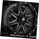 海外輸入ホイール Fuel Maverick D538 20x9 6x135 / 6x5.5 ET20ブラックホイールリム(4個セット) Fuel Maveri...