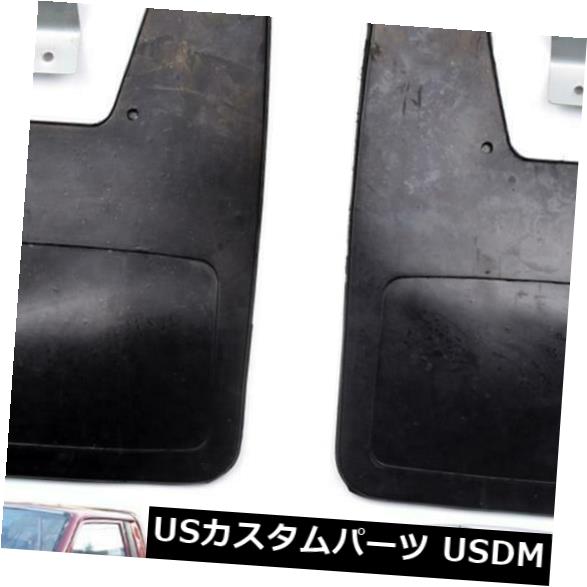 マッドガード 泥除け フロントマッドフラップラバースプラッシュガードフィット三菱L200 Strada UTE 1986-2005 Front Mud Flaps Rubber Splash Guard Fit For Mitsubishi L200 Strada UTE 1986-2005