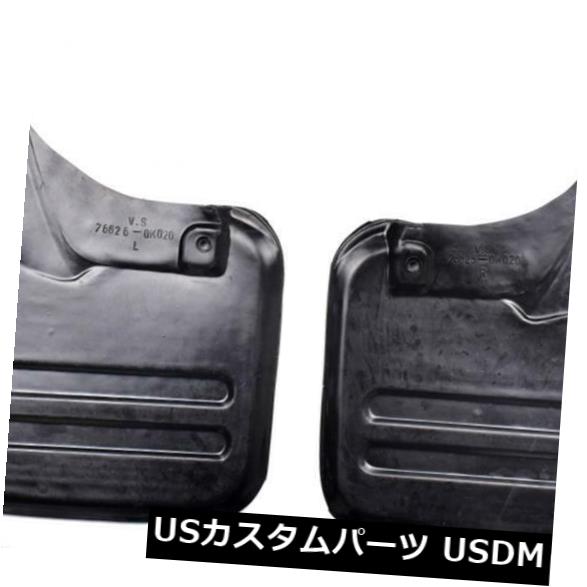 マッドガード 泥除け リアマッドフラップスプラッシュマッドガードはトヨタハイラックスビーゴSR5 V6 KUN 2WD UTE 2004-15に適合 Rear Mud Flaps Splash Mudguard Fits Toyota Hilux Vigo SR5 V6 KUN 2WD UTE 2004-15