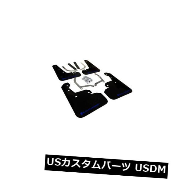 マッドガード 泥除け ラリーアーマーブラックマッドフラップw /ブルーロゴ入り2017+スバルインプレッサ4-dr / 5-dr Rally Armor Black Mud Flaps w/ Blue Logo for 2017+ Subaru Impreza 4-dr / 5-dr