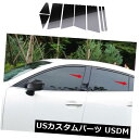 ドアピラー Mazda3 Axela M3 2014-18ミラー効果ウィンドウミドルjピラーカバートリムキット用 For Mazda3 Axela M3 2014-18 Mirror Effect Window Middle j Pillar Cover Trim Kit