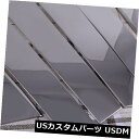 ドアピラー 6本のドアの窓の柱カバーポストクロームトリムフィットフィットホンダシビック2016-2018 6pcs Door Window Pillar Cover Post Chrome Trim Fit Fit For Honda Civic 2016-2018