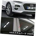 ドアピラー ヒュンダイコナ2017 - 2018のためのBピラーCピラーガラストリムデカールステッカー8P B-Pillar C-Pillar Glass Trim Decal Sticker 8P for Hyundai Kona 2017 - 2018