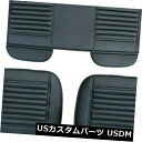 シートカバー 通気性PUレザーカーインテリアシートカバーパッドマットオートオフィスチェアクッション Breathable PU Leather Car Interior Seat Cover Pad Mat Auto Office Chair Cushion