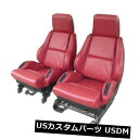 シートカバー 1984 - 1988コルベットレザースポーツシートカバー - 新品 1984 - 1988 Corvette Leather Sport Seat Covers - NEW