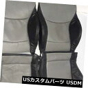 シートカバー 1996 - 2002年BMW Z3交換用レザースポーツシートカバーブラック 1996-2002 BMW Z3 Replacement Leather Sport Seat Covers Black