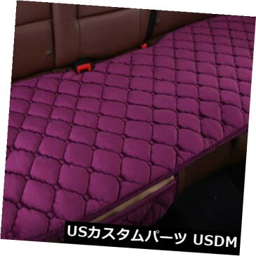 シートカバー 滑り止め車の後部座席カバー椅子のクッションのための通気性の暖かい豪華なパッドマット Non-slip Car Rear Seat Cover Breathable Warm Plush Pad Mat for Chair Cushion