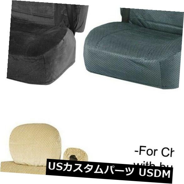 シートカバー セミカスタムリーガルシボレーシルバラードシートカバーw /ビルトインシートベルトオープニング Semi Custom Regal Chevy Silverado Seat Covers w/ Built-in Seat Belt Opening