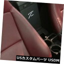 シートカバー 1996 - 2002年BMW Z3交換用レザーシートカバーマルーン/ブルゴーニュ y 1996-2002 BMW Z3 Replacement Leather Seat Covers Maroon/Burgundy