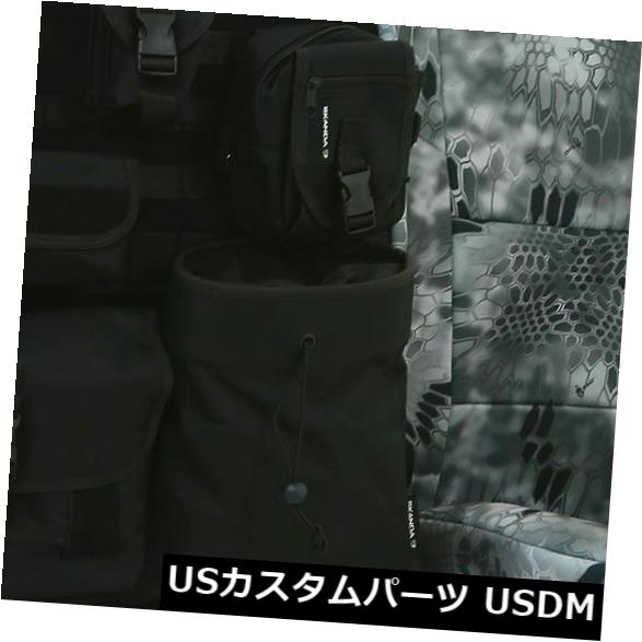 シートカバー カスタムフィットKryptek Raid Neosupreme Tactical迷彩シートカバーw / MOLLE Solid Custom-Fit Kryptek Raid Neosupreme Tactical Camo Seat Covers w/MOLLE Solid