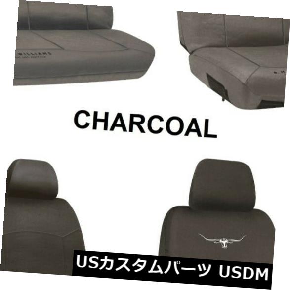 シートカバー 1 ROW CUSTOM RMウィリアムズキャンバスISUZU Fシリーズ用カバー11-ON 1 ROW CUSTOM RM WILLIAMS CANVAS SEAT COVER FOR ISUZU F SERIES 11-ON