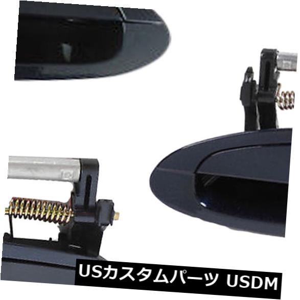 ドアノブ ドアハンドル 日産アルティママジェスティックブルーパールBW9 2002-2006用アウタードアハンドル3枚セット Outer Door Handle 3PCS SET For Nissan Altima Majestic Blue Pearl BW9 2002-2006