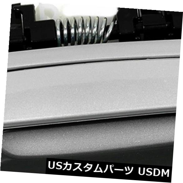 ドアノブ ドアハンドル 98-02カローラプリズムキーホルダーシルバーB591付きフロント右外側ドアハンド..