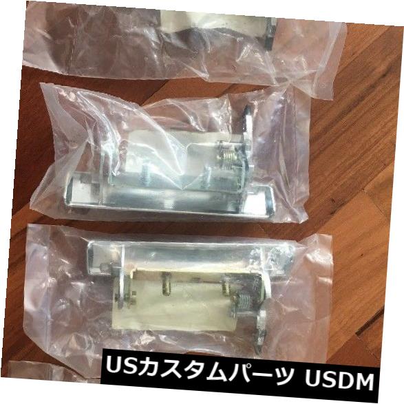 ドアノブ ドアハンドル GMシボレーポンティアック4個セットフロント＆amp; A 後部外面クロームドアハンドル Gm Chevy Pontiac 4 Pc Set Front & Rear Outside Exterior Chrome Door Handles