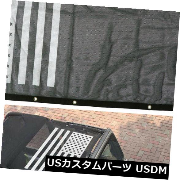 åȥåץС ץ󥰥顼TJ꡼Υեå奵󥷥ɥ롼եӥ˥ȥåץСͥå Full Mesh Sun Shade Roof Bikini Top Cover Net For Jeep Wrangler TJ Accessories